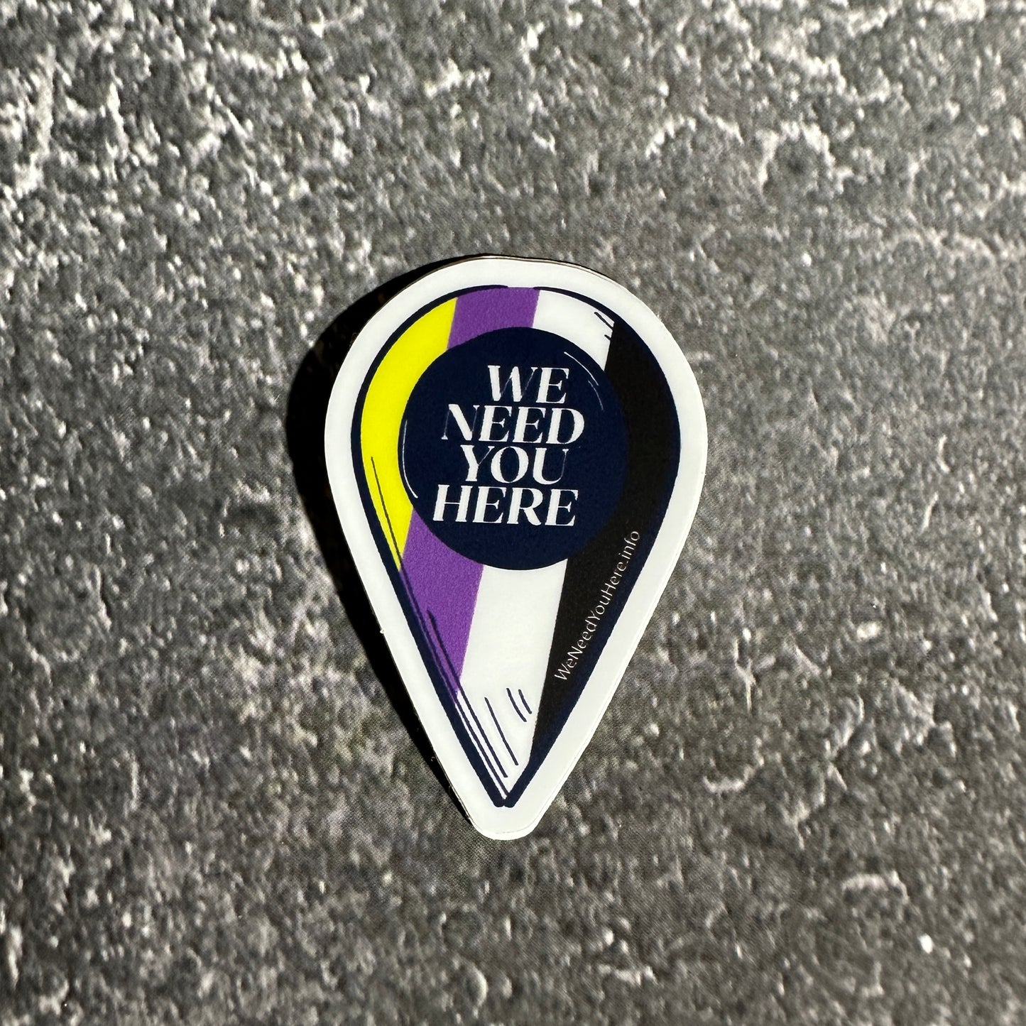 'Lil Cuties We Need You Here Sticker
