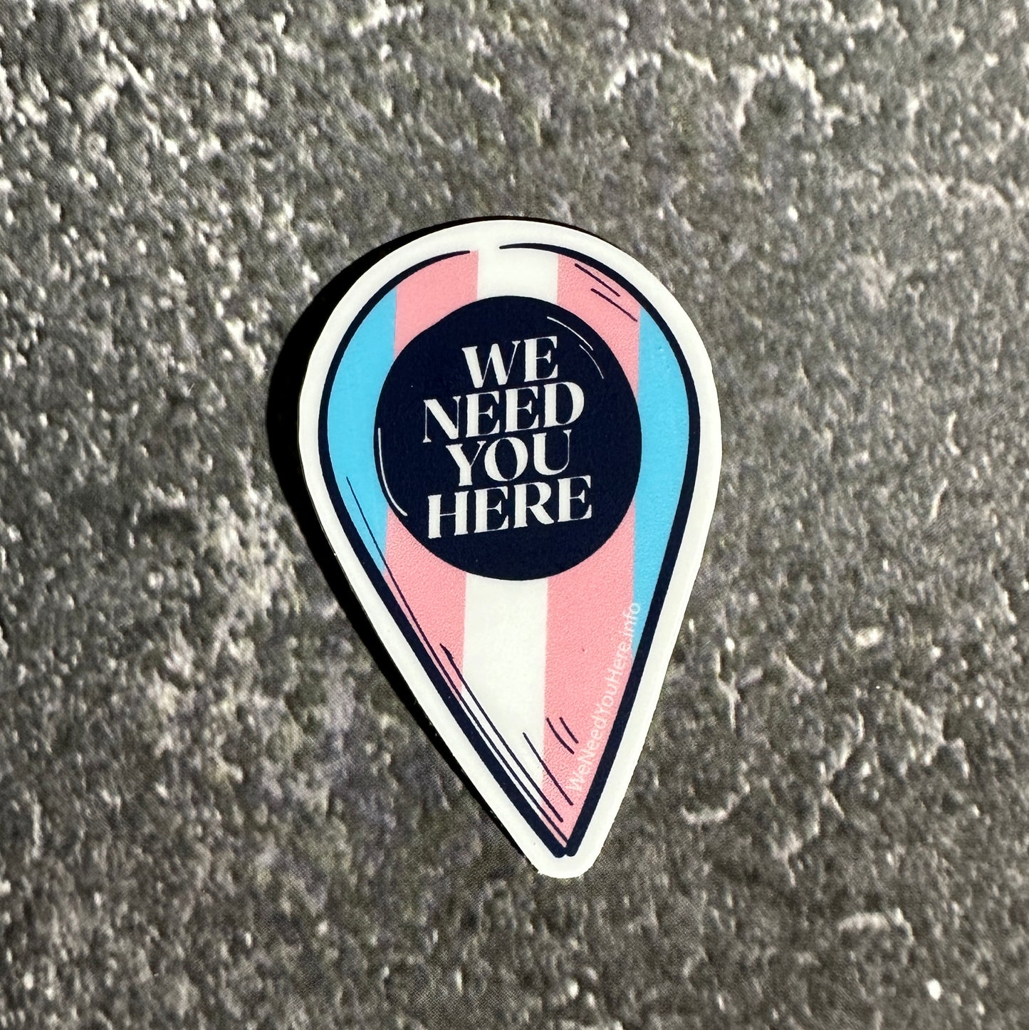 'Lil Cuties We Need You Here Sticker