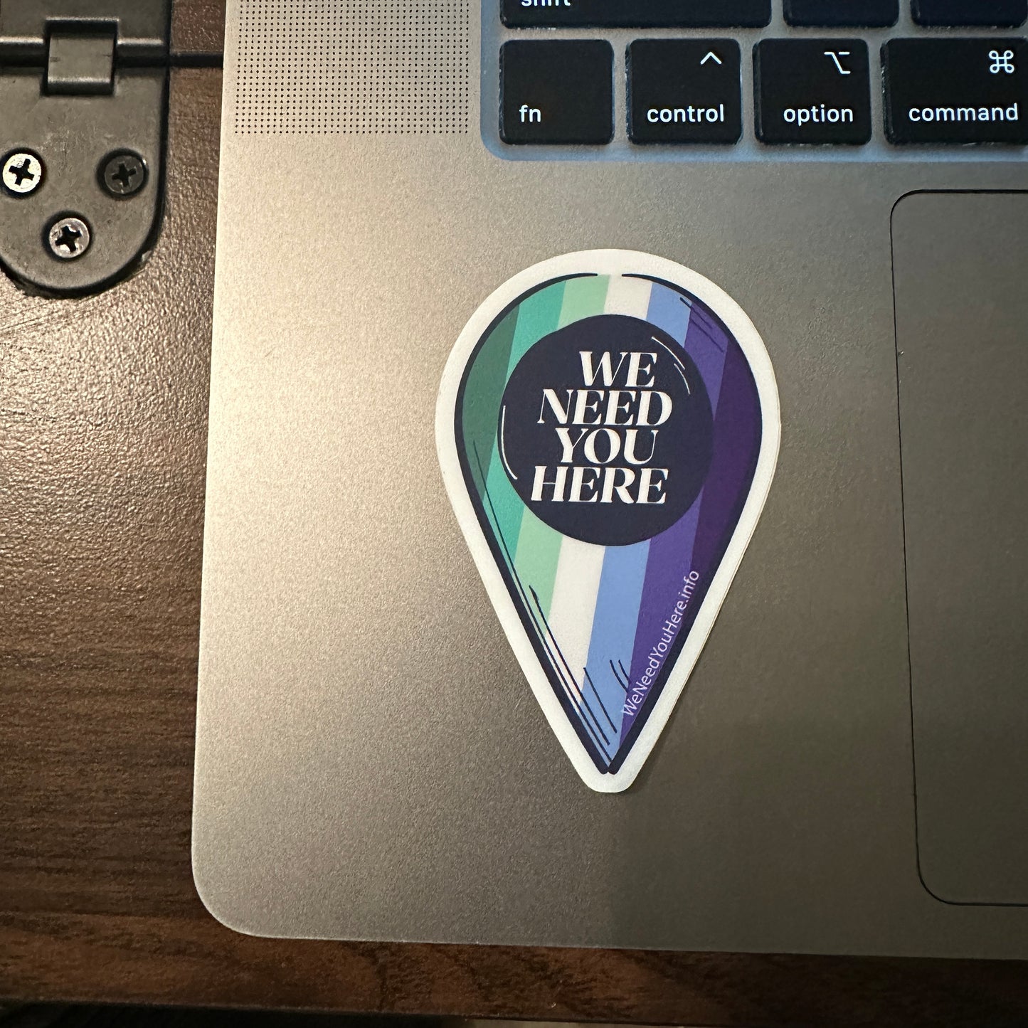 We Need You Here Gay Pride 3" Stickers | LGBTQ+ Pride Stickers