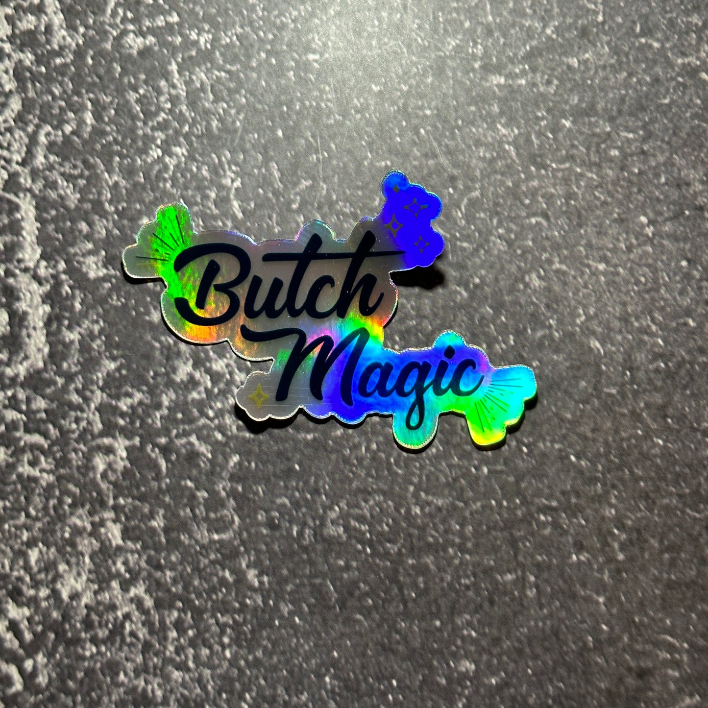 Butch Magic Holographic Sticker