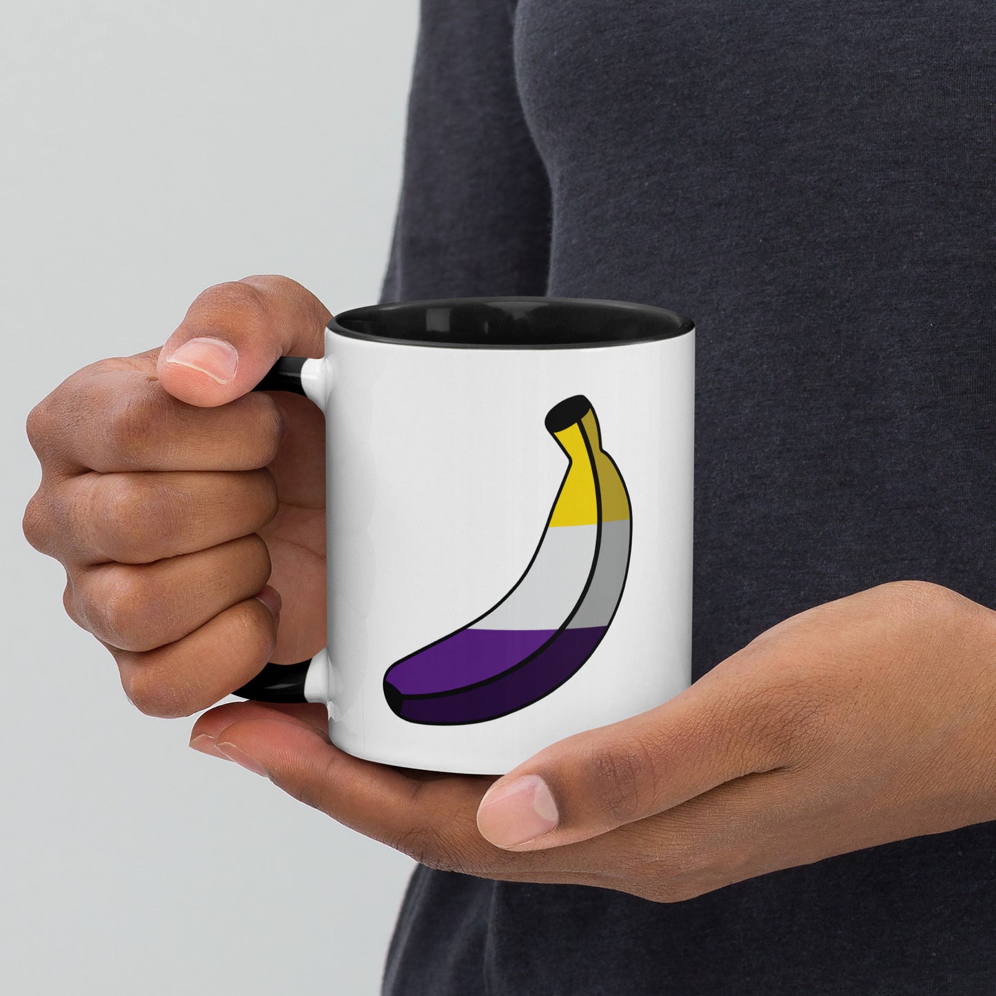 Non-Binary Banana No. 4 - Ceramic Mug